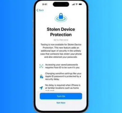 襄汾苹果授权维修店分享被盗设备保护功能开启方法 